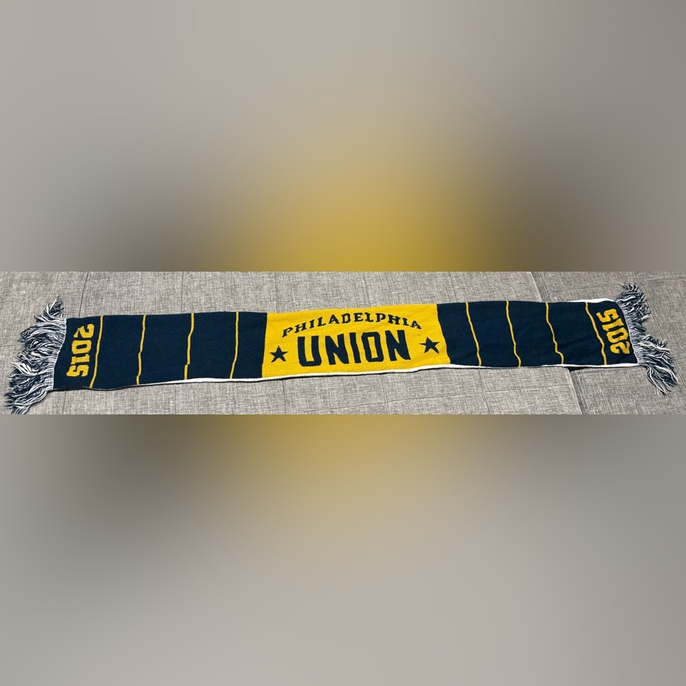 Philadelphia Union Yellow and Blue Scarf